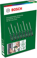 طقم مفكات صليبة و عادة و نجمه 8 قطع من بوش - 1600A02BX8