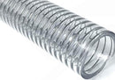 خرطوم مياه شفاف بالسلك  بالمتر  (PVC-WIRE)