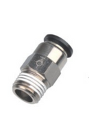 Pneumatic Stop Fitting Male Connector Model JSPC