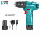 TOTAL TOOLS Lithium-Ion cordless drill 12V / Max.torque:20NM -TDLI12415